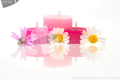 Image of Colorful candles