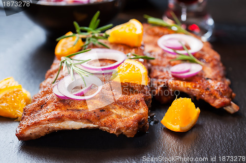 Image of Marinated BBQ spare ribs 