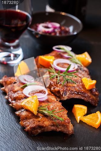 Image of Marinated BBQ spare ribs 