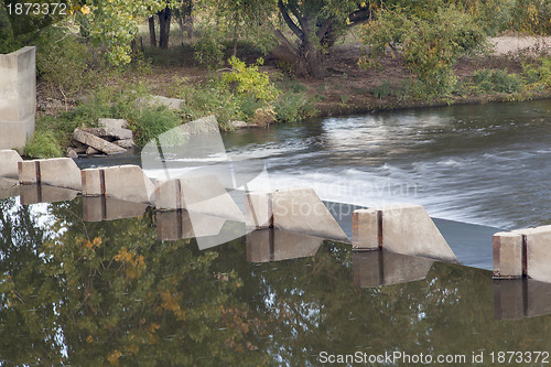 Image of river diversion dam