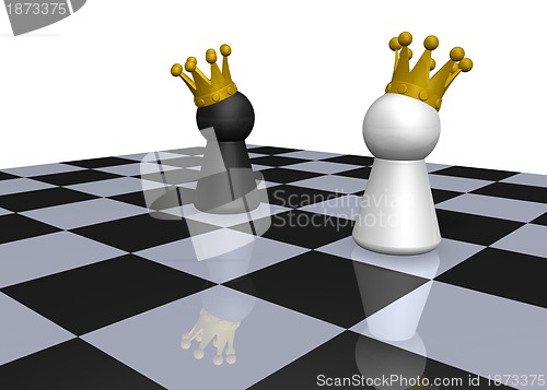 Image of chess kings