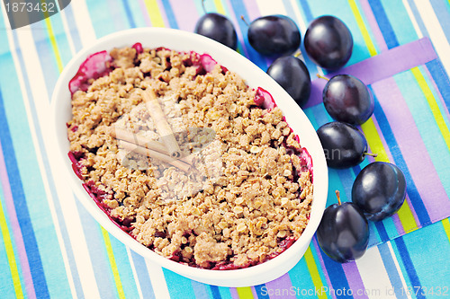 Image of baked plums