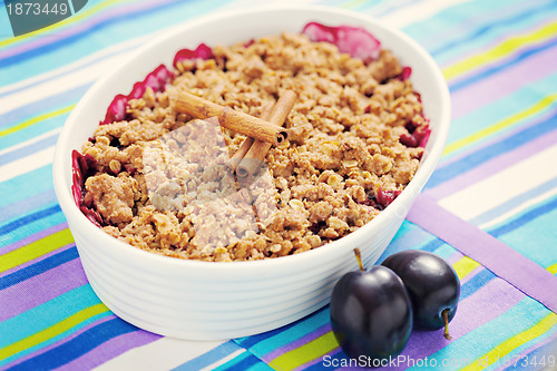 Image of baked plums