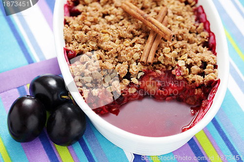 Image of baked plums