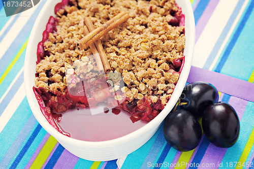 Image of baked plums