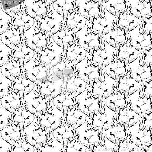 Image of Seamless Floral Pattern