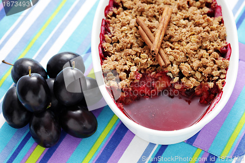 Image of baked plums