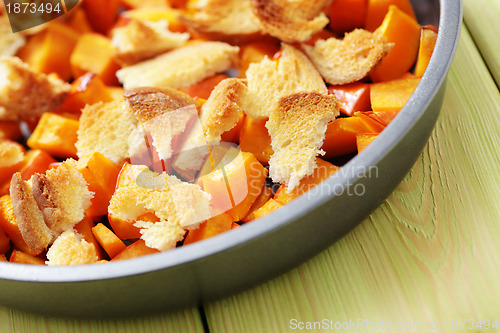 Image of baked pumpkin