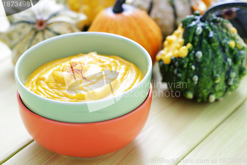 Image of pumpkin soup