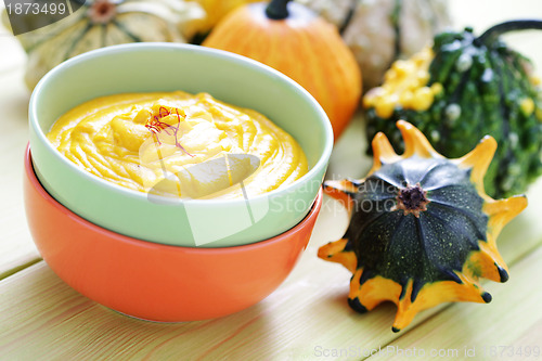 Image of pumpkin soup