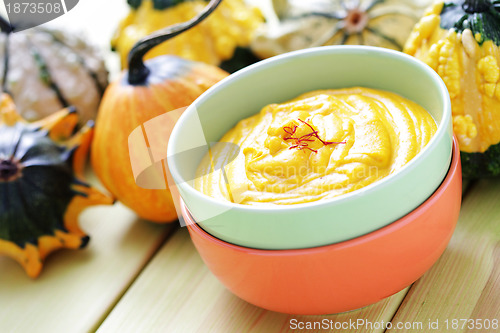 Image of pumpkin soup