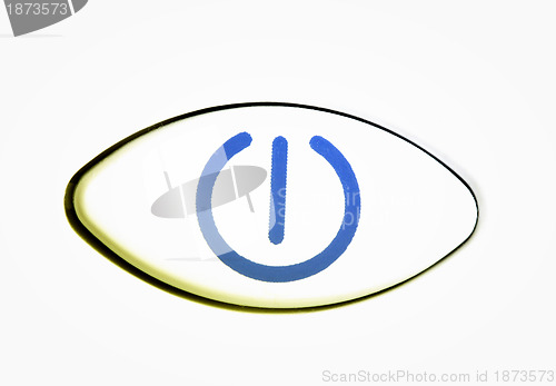 Image of Power button.
