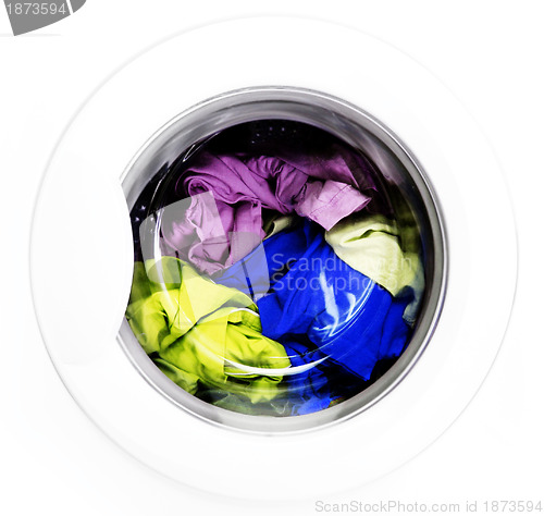 Image of Clothes in laundry