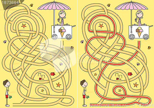 Image of Ice-cream maze