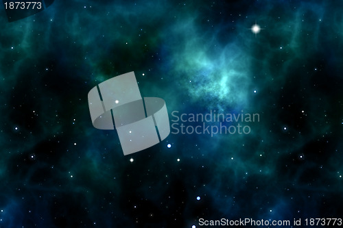 Image of space and stars