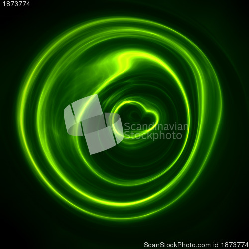 Image of green plasma
