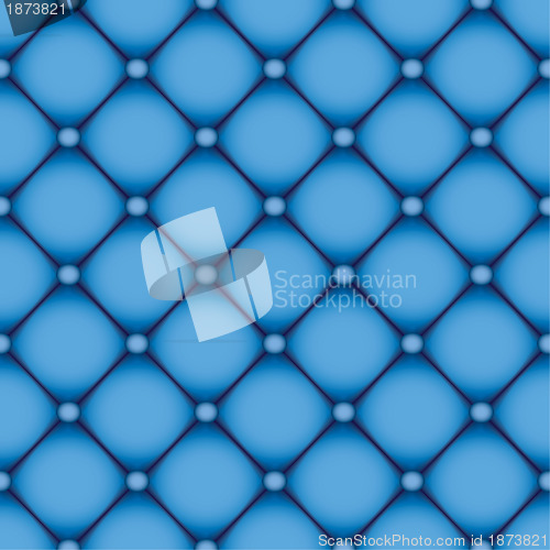 Image of Blue leather background