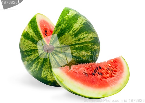 Image of isolated watermelon