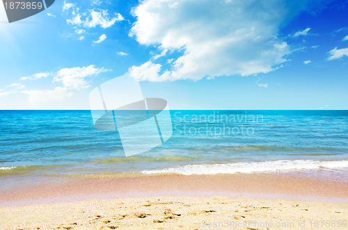 Image of sand of beach thailand sea