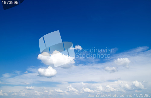 Image of blue sky 