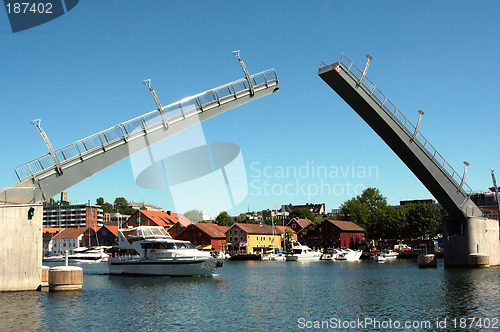 Image of Kaldnes bridge in TÃ¸nsberg