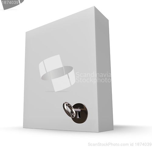 Image of locked box