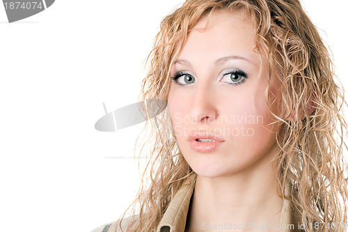 Image of pretty young blond woman