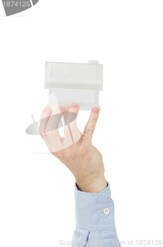 Image of home in hand