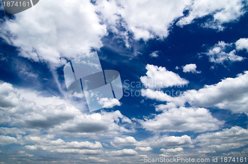 Image of blue sky