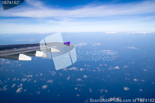 Image of Aerial sky 