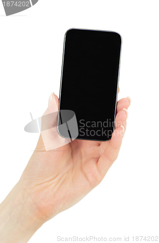 Image of Modern mobile phone