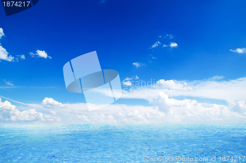 Image of Thailand sea and perfect sky