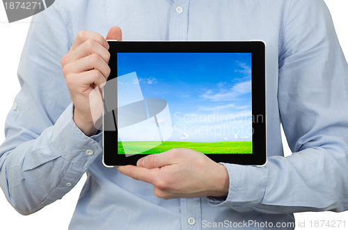 Image of  tablet computer