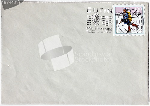 Image of German Postman Stamp