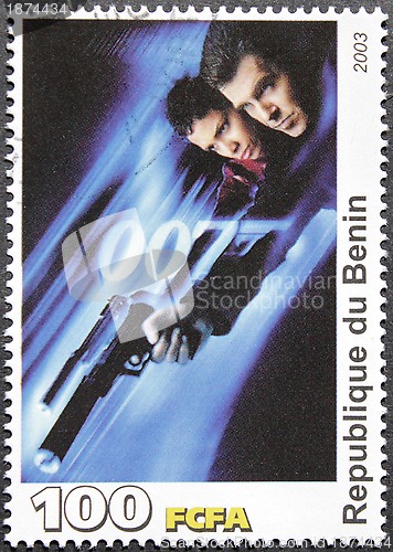 Image of James Bond Stamp #1