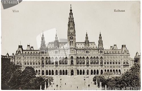 Image of Vienna City Hall Postcard