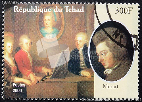 Image of Mozart Stamp