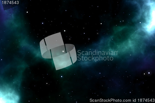 Image of stars background