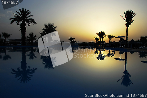 Image of Sunrise on beach