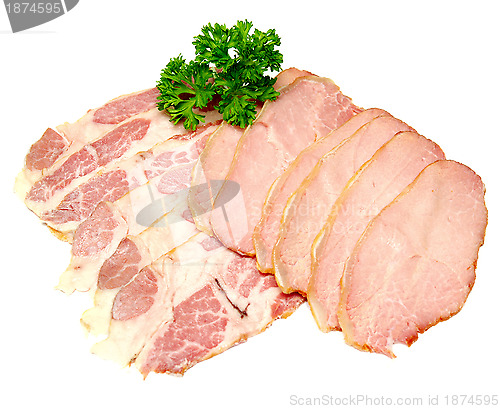 Image of meat slices