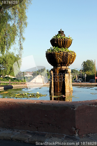Image of Santa Barbara Mission Fountain