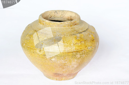 Image of Chinese ancient pottery pot