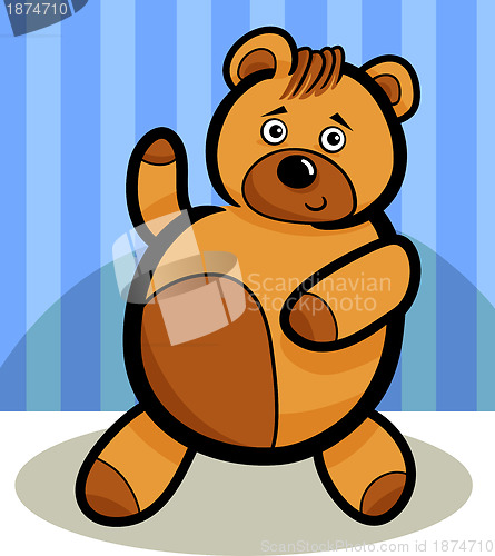 Image of Cartoon Cute Teddy Bear