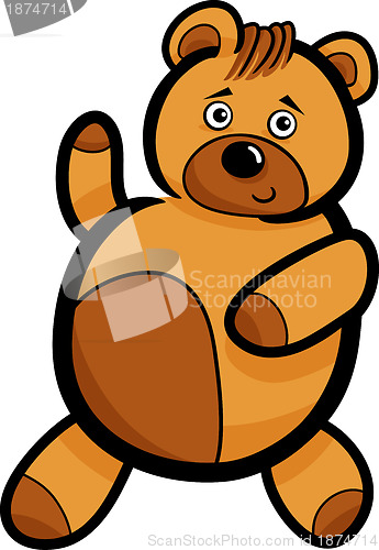 Image of Cartoon Cute Teddy Bear