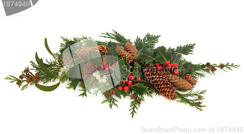 Image of  Winter Flora Decorative Spray