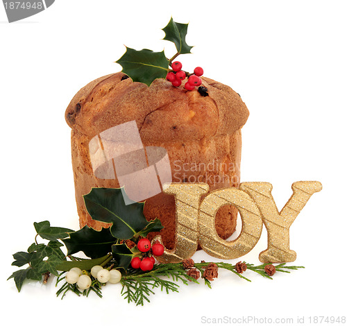 Image of Pantettone Christmas Cake