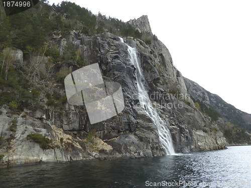 Image of cascade in norway