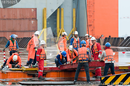 Image of Shipment of oil rig module from Thailand to Norway