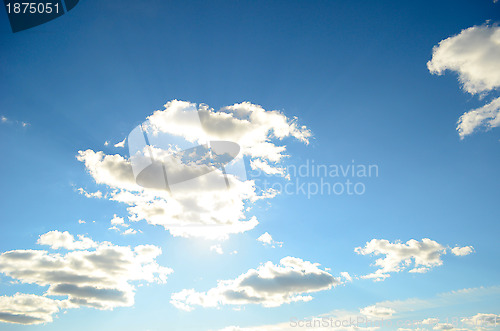 Image of blue sky