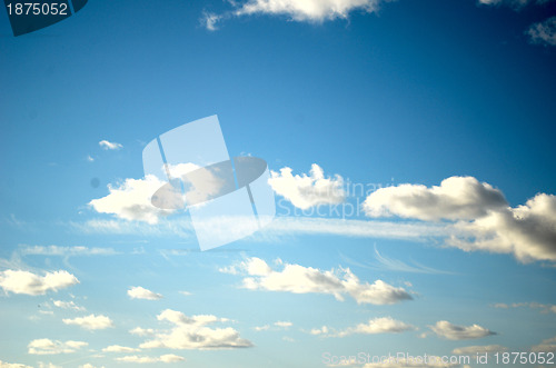 Image of blue sky